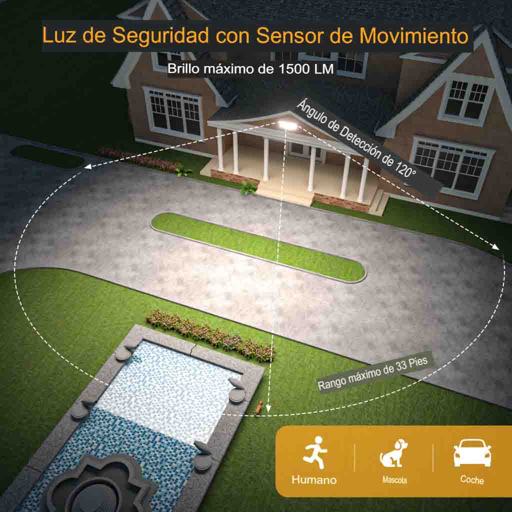 LAMPARA SOLAR 4 EN 1 SENSOR MOVIMIENTO💡