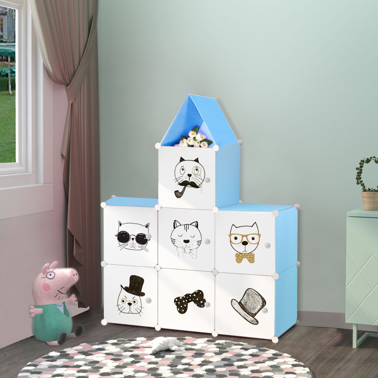 ARMARIO ORGANIZADOR INFANTIL👨👩👧👦🪁