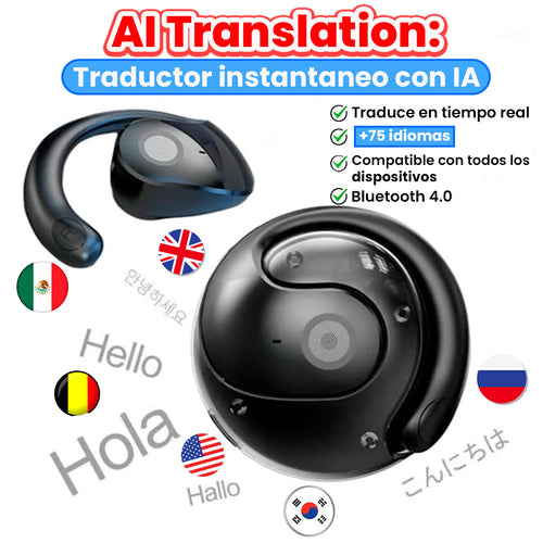 AI Translation: Traductor instantaneo🌍🎧