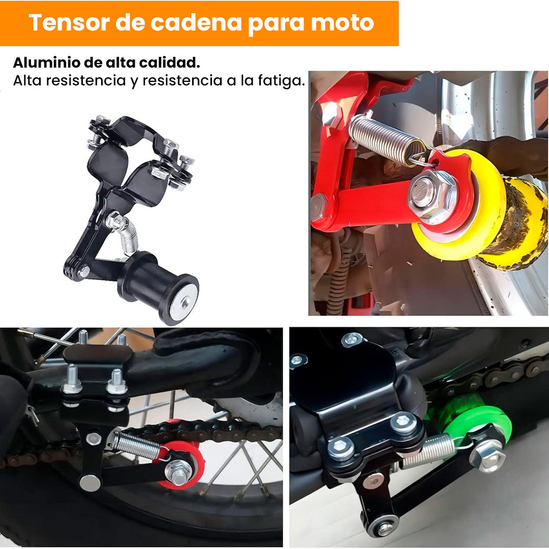 🏍️ Tensor de Cadena para Moto – Estabilidad, Estilo y Rendimiento en Cada Kilómetro
