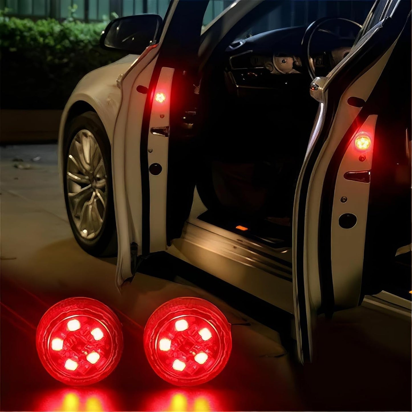 LUZ ADVERTENCIA PARA PUERTA DE CARRO🚘