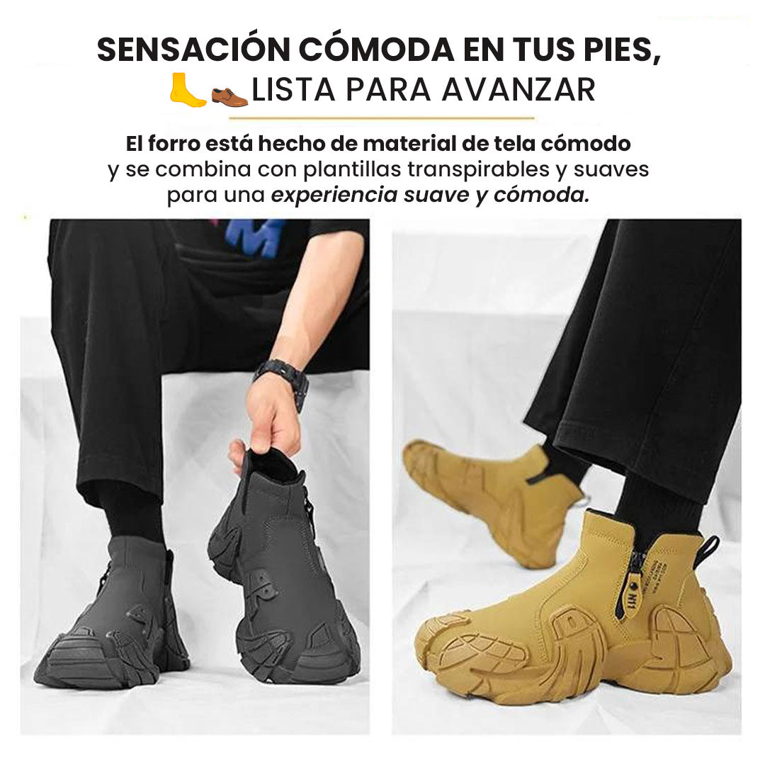 Botas Martin Antideslizantes – Resistencia y Estilo para Todo Terreno👞💧