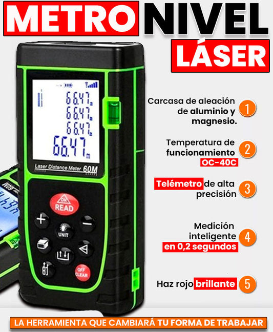 METRO NIVEL LÁSER🧰