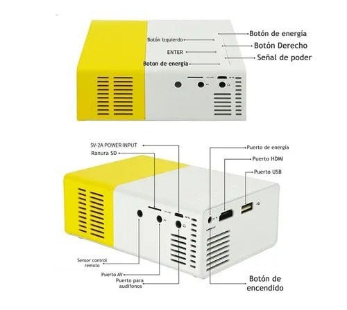 MINI PROYECTOR YG-300