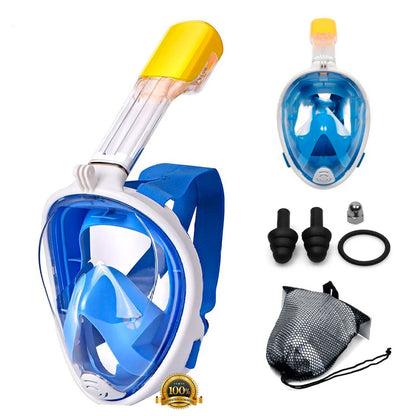 Careta Snorkel® – Máscara de Snorkel 180° con Respiración Total y Antivaho🌊
