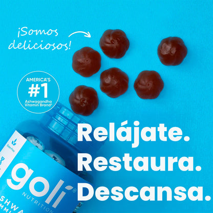 Golí-Gomas con Ashwagandha: Recupera tu energía vital día a día💯🌱