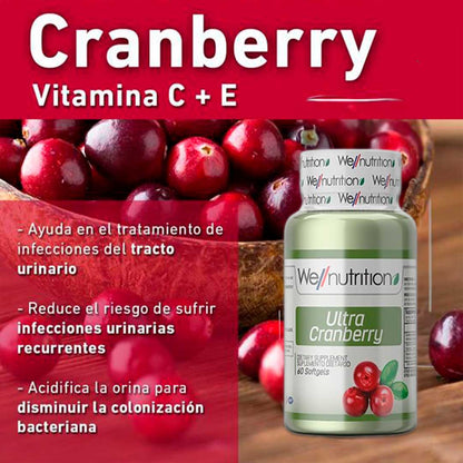 🍒ULTRA CRANBERRY Cápsulas para la Cistitis e infección urinaria