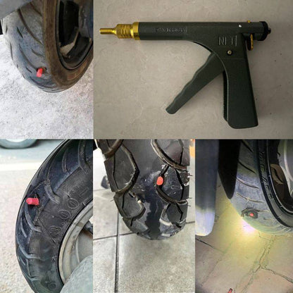Pistola reparadora de llantas