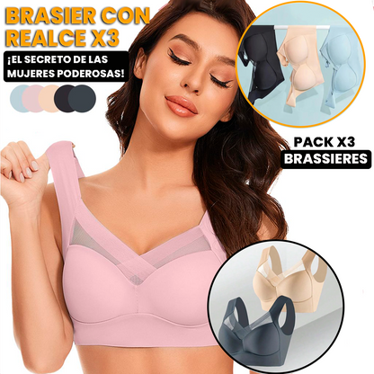 💃👑PACK X 3 BRASSIERES REALCE: La nueva generación de brasieres