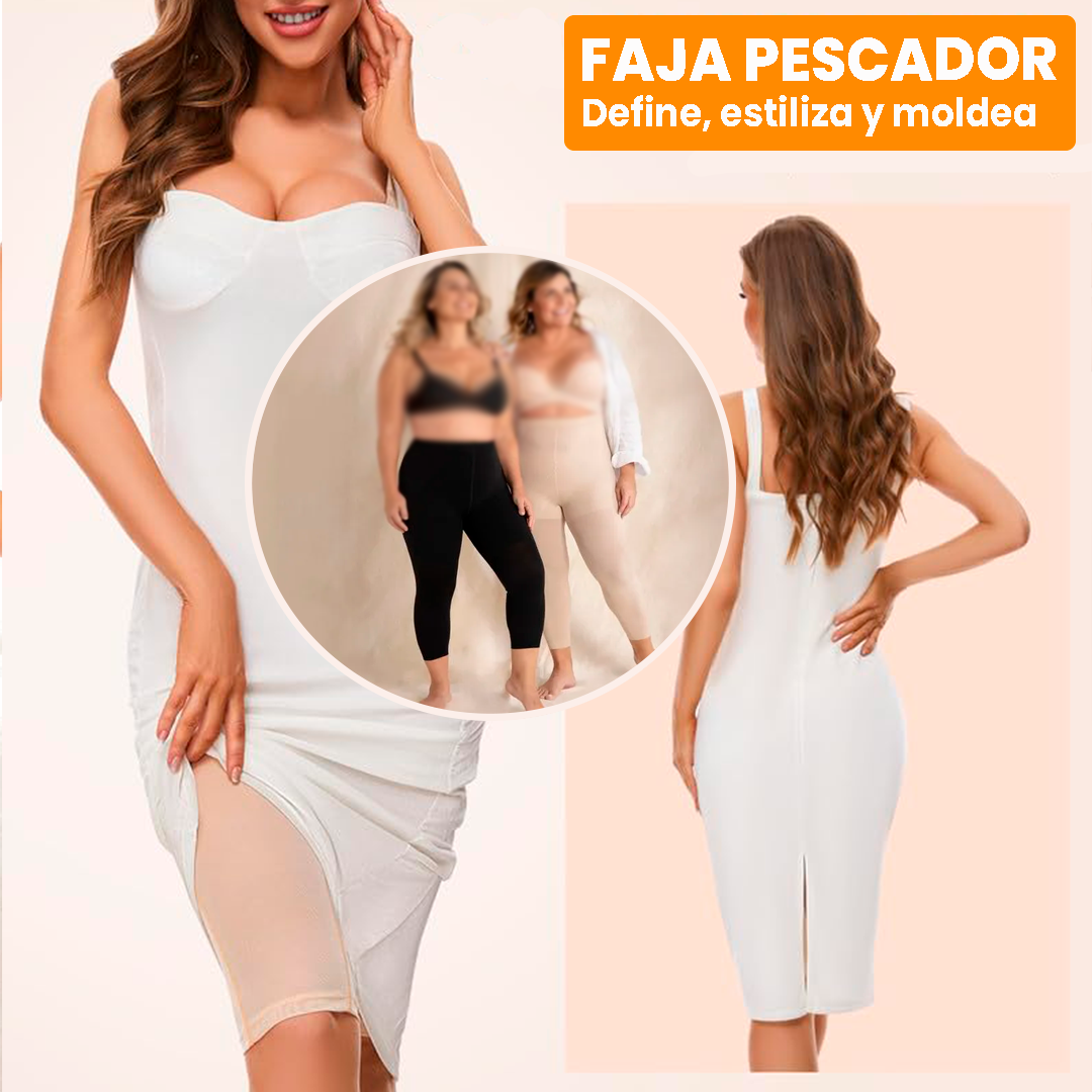 ⭐FAJA PESCADOR Luce Glúteos Realzados y abdomen plano