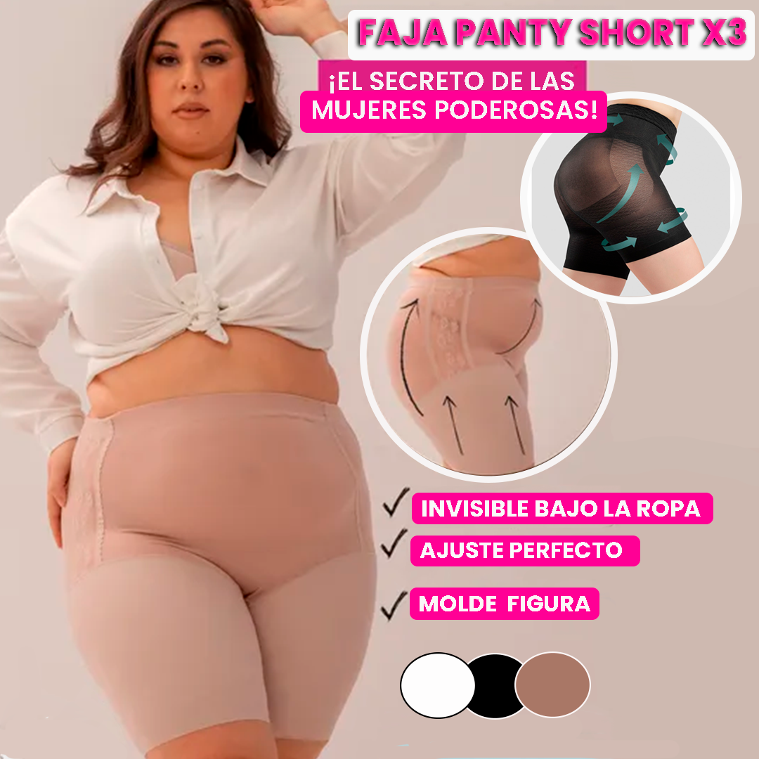 🍑PANTY SHORT X 3: ¡Descubre la comodidad y el confort que buscas