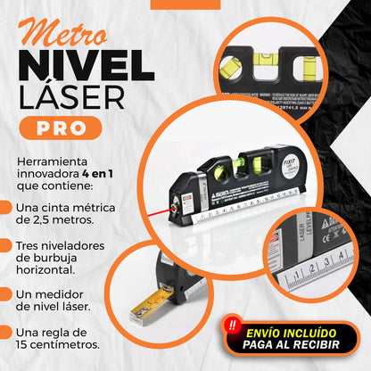 NIVEL LASER 🎚⚡🔥 Cualquiera puede usarlo sin complicaciones