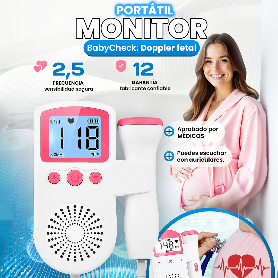 BabyCheck: Doppler fetal🤰