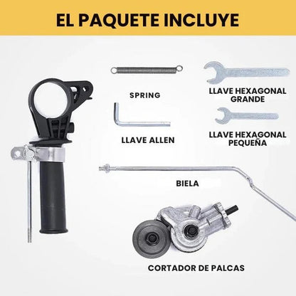 ADAPTADOR CORTALÁMINA PARA TALADRO🧰